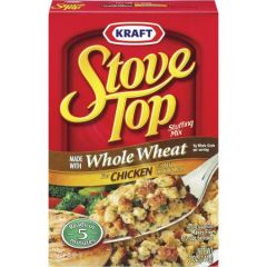 Kraft Made With Whole Wheat For Chicken With Real Chicken Broth Stove Top Stuffing Mix, 5 Oz